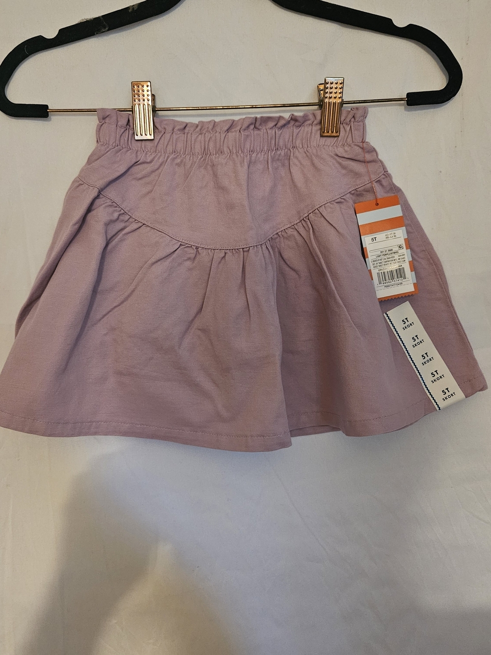 #30 Girls' Lavender Flared Skirt - Brand Unspecified